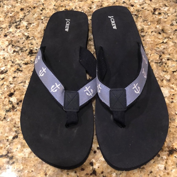 j crew flip flops mens